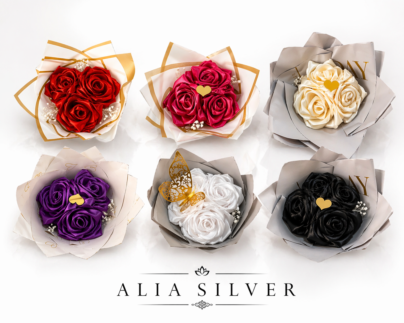 Bijoux Fleuris & Roses Éternelles