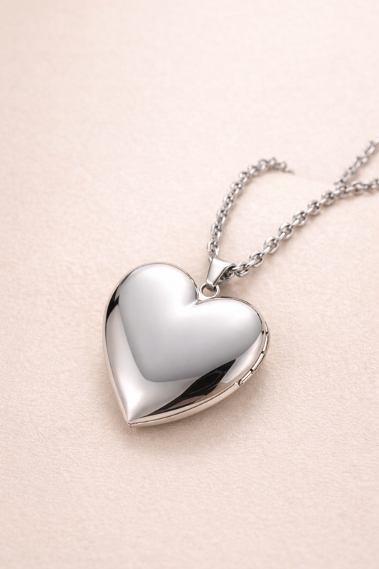 Collier Cœur Photo (Heart Locket Necklace)