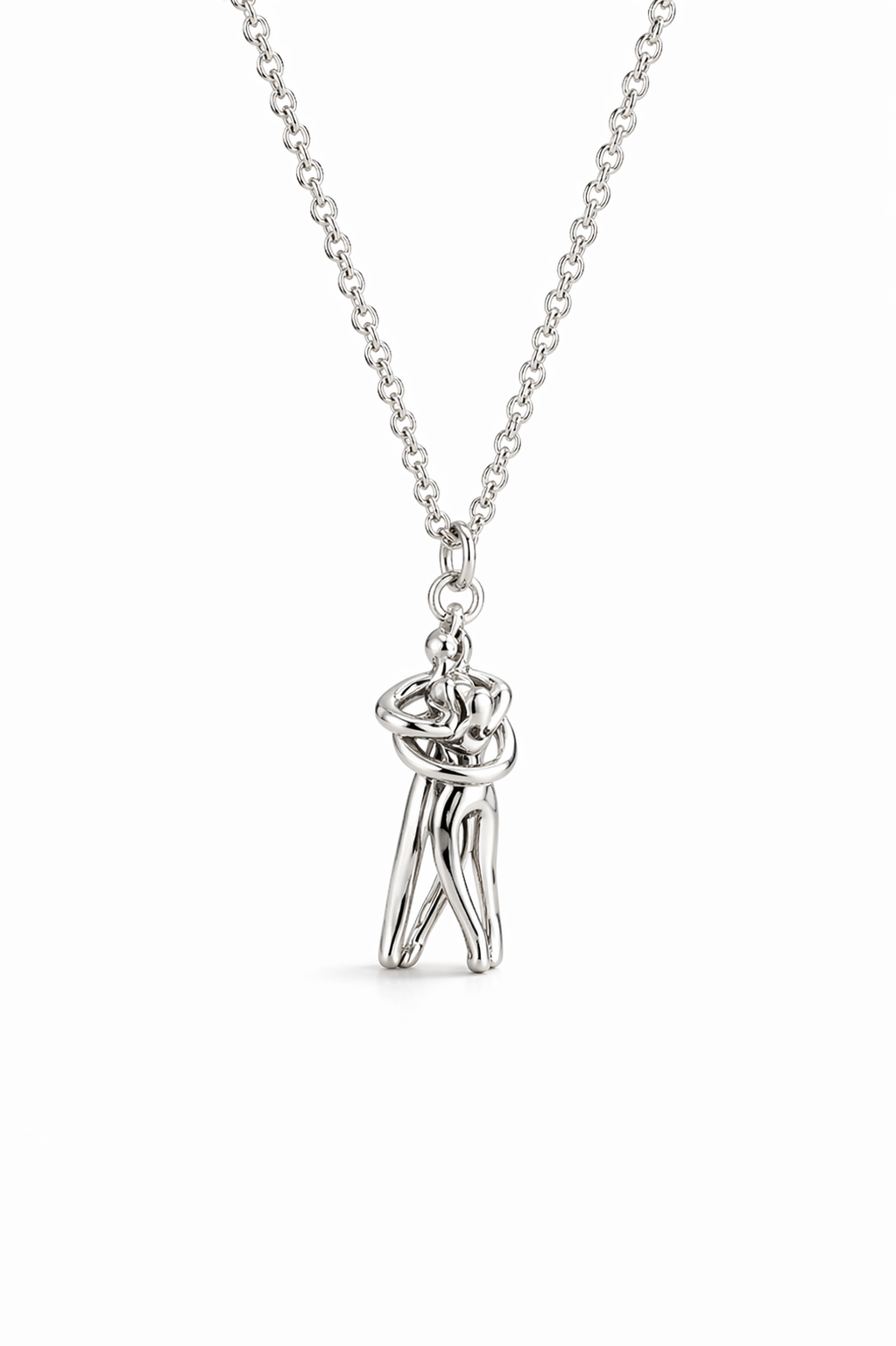 🤍 Collier « Hug » – Symbole d’amour et de protection