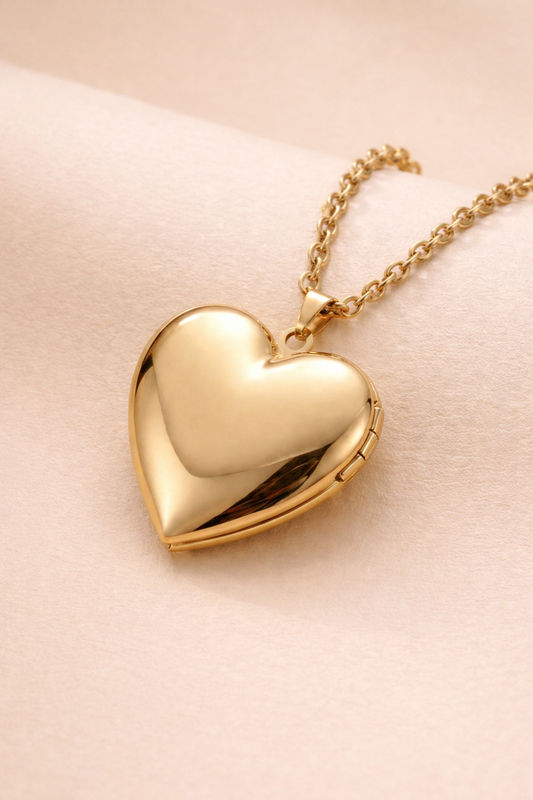 Collier Cœur Photo (Heart Locket Necklace)